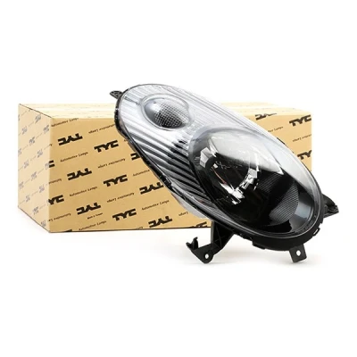 Imagem de TYC 20 0307 15 2 Farol Principal à direita H4 com porta lâmpadas, sem motor elétrico NISSAN: MICRA 3