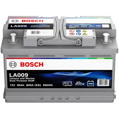 Imagem de BOSCH 0 092 LA0 090 Bateria de arranque 12V 800A B13