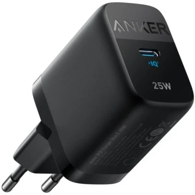 Imagem de Carregador de Parede 25W 1C Plug UE Preto
