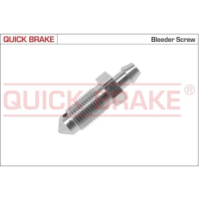 Imagem de QUICK BRAKE 0019 Válvula/parafuso de purga ar NISSAN: Primera Sedan, Patrol 3/1 SUV, BMW: 7, 3 Touring, AUDI: A4 B5 Sedan
