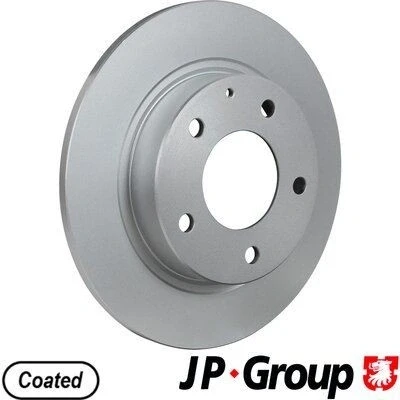 Imagem de JP GROUP 3863200100 Disco de travão Eixo traseiro 261 10 5 cheio revestido MAZDA: Xedos 6, 626 V Hatchback