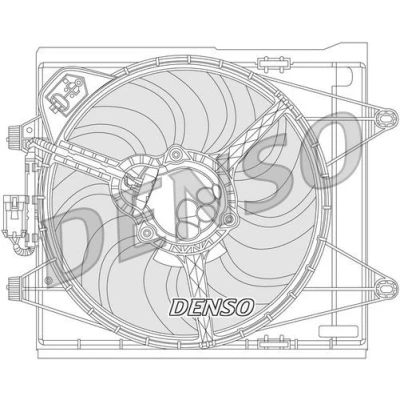 Imagem de DENSO DER09051 Ventilador de Radiador 405 300