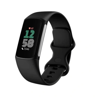 Imagem de Fitbit Charge 6 Preto (Correia De Silicone Preta)