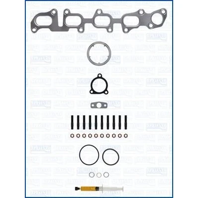 Imagem de AJUSA JTC12290 Kit de montagem, turbocompressor with studs, syringe oil com juntas instruções montagem SEAT: Leon III ST