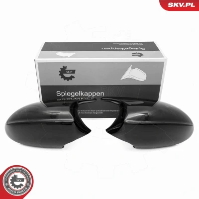 Imagem de ESEN SKV 66SKV902 Revestimento, retrovisor exterior esquerda, à direita preto, brilhante BMW: 3 Touring, Sedan