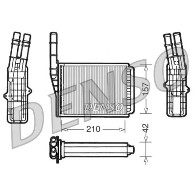 Imagem de DENSO DRR23013 Radiador Quente