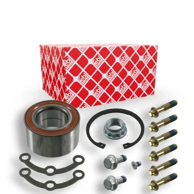 Imagem de FEBI BILSTEIN 21667 Kit de Rolamento roda Eixo traseiro esquerdo, direito com material montagem 88 esferas oblíquo