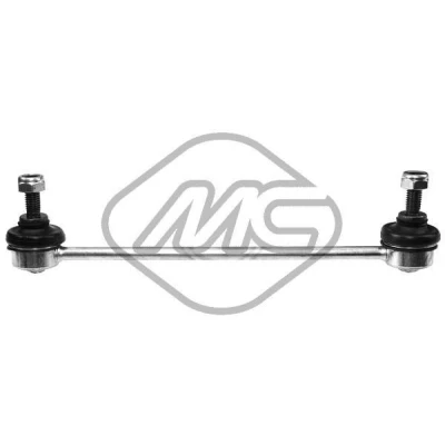 Imagem de Metalcaucho 06028 barra / escora, estabilizadora Eixo dianteiro, de ambos os lados 244mm M 10x1,5mm MERCEDES BENZ: Classe A, B