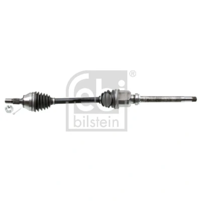 Imagem de FEBI BILSTEIN 182113 Veio de transmissão Eixo dianteiro, lado direito com contrapino porca CITROËN: C3 II, PEUGEOT: 207 Hatchback
