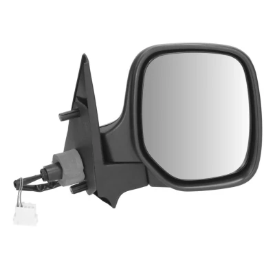 Imagem de Espelho retrovisor Tyc 305 0113 à direita preto ajuste: por cabo de aço, convexo, aquecível CITROËN: Berlingo / First I Van