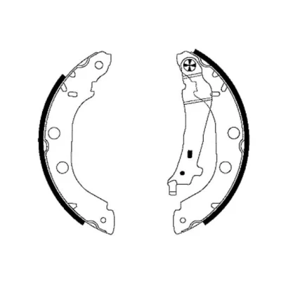 Imagem de TEXTAR 91052700 Maxilas de travão 229mm 42mm com alavanca do mão RENAULT: Kangoo I Express, I, NISSAN: Primera Sedan