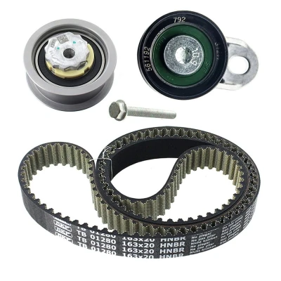 Imagem de SKF VKMA 01288 Jogo de correias dentadas 163 com perfil dentado arredondado SEAT: IBIZA 5