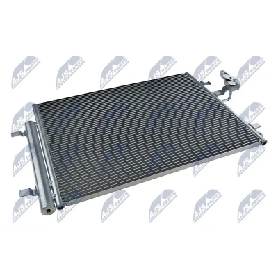 Imagem de NTY CCS FR 013 Condensador com secador Alumínio 630mm VOLVO: V40 Hatchback, V60 I, XC60 LAND ROVER: Range Rover Evoque, FORD: S Max Mk1