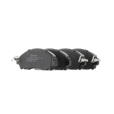 Imagem de BREMBO P 56 120 Jogo de pastilhas para travão disco com avisador sonoro desgaste chapa anti ruído sem acessórios NISSAN: Leaf II