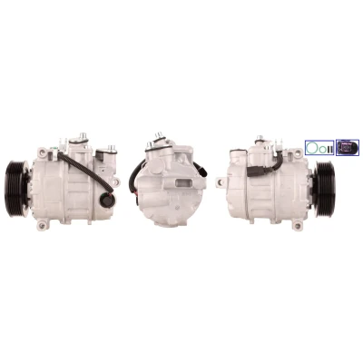 Imagem de ELSTOCK 51 0395 Compressor PAG 46 R134a com juntas VOLKSWAGEN: Touareg I, AUDI: A8 D3