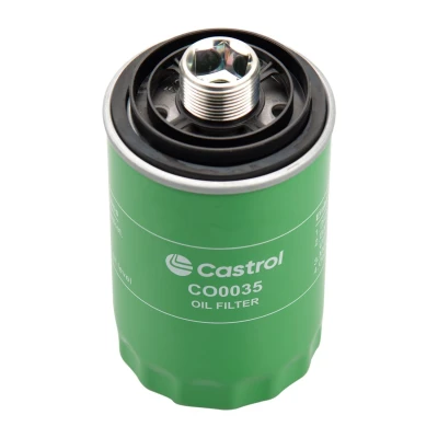 Imagem de Castrol filters CO0035 Filtro de óleo M27X1.5 aparafusado VOLKSWAGEN: Golf 6, 5, Scirocco III, AUDI: A3 Sportback, A4 B8 Avant