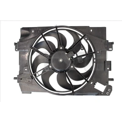 Imagem de TYC 828 0017 ventilador de radiador 400 220 sem estrutura do (caixilho) RENAULT: Clio 4, DACIA: Lodgy