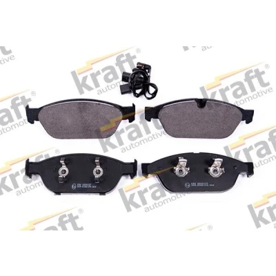 Imagem de KRAFT 6000037 Jogo de pastilhas para travão disco Eixo dianteiro AUDI: A8 D3, D4