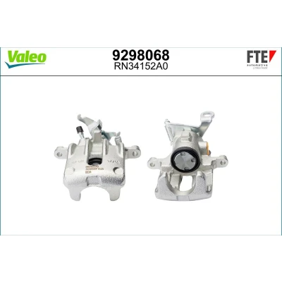 Imagem de FTE 9298068 Pinça de travão cinzento Ferro fundido Eixo traseiro esquerdo sem suporte FORD: Focus Mk1 Hatchback