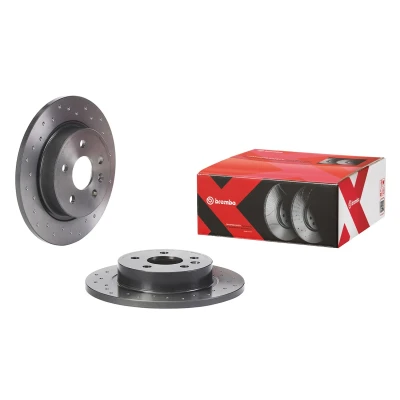 Imagem de BREMBO 08.B357.1X Disco de travão 268 12 5 cheio, perfurado revestido com parafusos OPEL: Astra J Sports Tourer, GTC, Hatchback