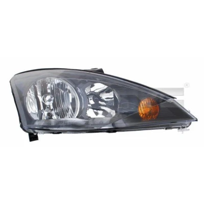 Imagem de TYC 20 6347 15 2 Farol Principal à direita H7, H1 para circulação pela com porta lâmpadas, sem motor elétrico FORD: Focus Mk1 Hatchback