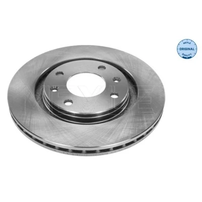 Imagem de MEYLE 11 15 521 0032 Disco de travão Eixo dianteiro 266 20,5 4 108 ventilado ORIGINAL Quality PEUGEOT: 206 Hatchback, 306 Partner I Van