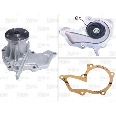 Imagem de VALEO 506472 Bomba de água sem polia com juntas tampa FORD: FIESTA 4, Puma, Focus Mk1 Hatchback