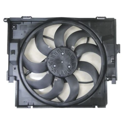 Imagem de NRF 47656 ventilador de radiador 485 12 400 com estrutura do (caixilho), Motor sem escovas BMW: 1 Hatchback, 3 Touring