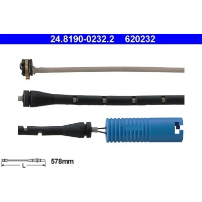 Imagem de ATE 24.8190 0232.2 Sensor de Desgaste Pastilha Freio BMW: 7