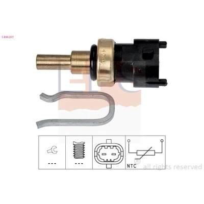 Imagem de FACET 7.3357 Sensor da Temperatura do Líquido de Refrigeração Made in Italy OE Equivalent OPEL: Corsa D Hatchback, Astra J Hatchback