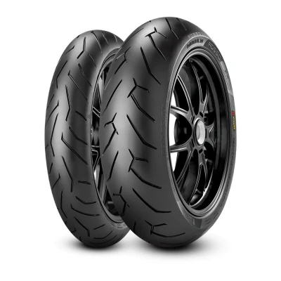Imagem de Pirelli Diablo Rosso II ( 100/80 R17 TL 52H M/C, Variante R, Rodas dianteiras )