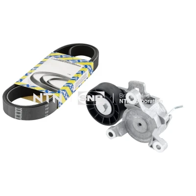 Imagem de SNR KA859.53 Jogo de correias trapezoidais estriadas PEUGEOT: 307 Carrinha, 407 SW, CITROËN: C4 I Hatchback, C5 III 3