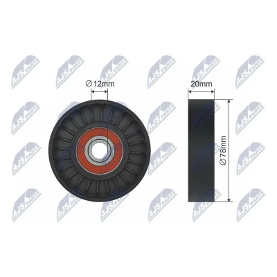 Imagem de Rolo tensor, correia trapezoidal NTY RNK HY 513