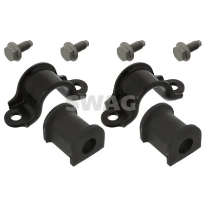 Imagem de SWAG 30 94 4860 Kit de reparação, apoio da barra estabilizadora Eixo traseiro esquerdo, direito com suporte parafusos