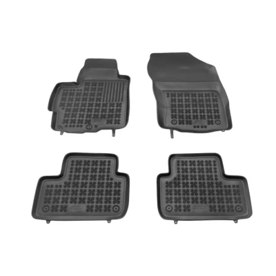 Imagem de REZAW PLAST 202306 Conjunto de tapete chão Borracha à frente e atrás 4 preto medida MITSUBISHI: ASX SUV