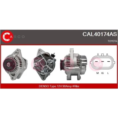 Imagem de CASCO CAL20600AS Alternador 24V 35A NISSAN: Patrol 3/2 SUV, Hardtop