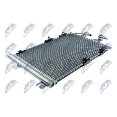 Imagem de NTY CCS PL 017 Condensador com secador Alumínio 585 OPEL: Astra H GTC, Hatchback, Van
