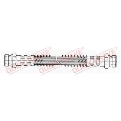 Imagem de QUICK BRAKE 22.521 Mangueira de Travão 340mm M10x1 com rosca interior