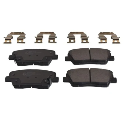 Imagem de BLUE PRINT ADG042126 Jogo de pastilhas para travão disco Eixo traseiro com avisador sonoro desgaste KIA: SORENTO 2, Stinger Hatchback