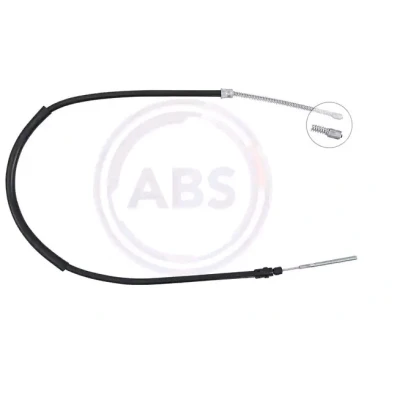 Imagem de A.B.S. K10806 Cabo de Freio Mão 1063 Travão tambor para veículos volante à esquerda/direita FIAT: Scudo I Carrinha
