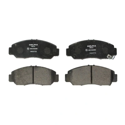 Imagem de DELPHI LP1704 Jogo de pastilhas para travão disco com avisador sonoro desgaste chapa anti ruído acessórios HONDA: CIVIC 7 Hatchback