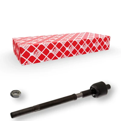 Imagem de FEBI BILSTEIN 43463 Barra Axial da Direção Eixo dianteiro, lado esquerdo, direito 236 com porca de segurança RENAULT: CLIO 2