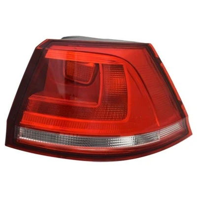 Imagem de TYC 11 12821 01 2 Farolim à direita Vermelho sem porta lâmpadas VOLKSWAGEN: Golf 7 Variant