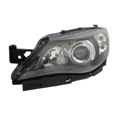 Imagem de TYC 20 15918 15 2 Farol Principal esquerda HB3/H7 preto para circulação pela direita com motor elétrico, cablagem