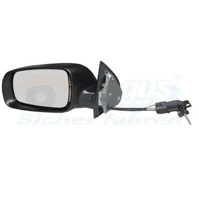 Imagem de Espelho retrovisor Van Wezel 7625803 esquerda completo, não esférico, ajustável pelo interior, ajuste: por cabo de aço SKODA: Fabia 1 Combi