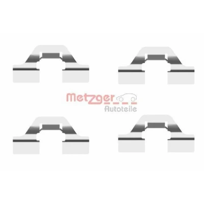 Imagem de METZGER 109 1684 Kit de acessórios, pastilhas travão PEUGEOT: 607 Sedan, CITROËN: Berlingo II Van