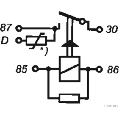 Imagem de HERTH+BUSS ELPARTS 75613198 Relé, corrente de trabalho 12V 5pólos VOLKSWAGEN: Golf 5, CADDY 4 Kasten, Tiguan II