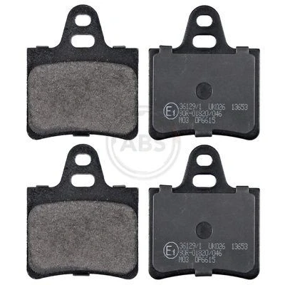 Imagem de A.B.S. 36129/1 Jogo de pastilhas para travão disco sem sensor desgaste integrado CITROËN: Xantia Hatchback