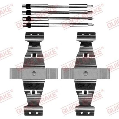 Imagem de QUICK BRAKE 109 0108 Kit de acessórios, pastilhas travão MERCEDES BENZ: Classe A