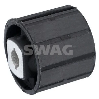 Imagem de SWAG 20 92 6439 Bucha de Eixo traseiro esquerdo, direito, à frente, centro Borracha, Alumínio BMW: 3 Touring, Coupe, 1 Hatchback